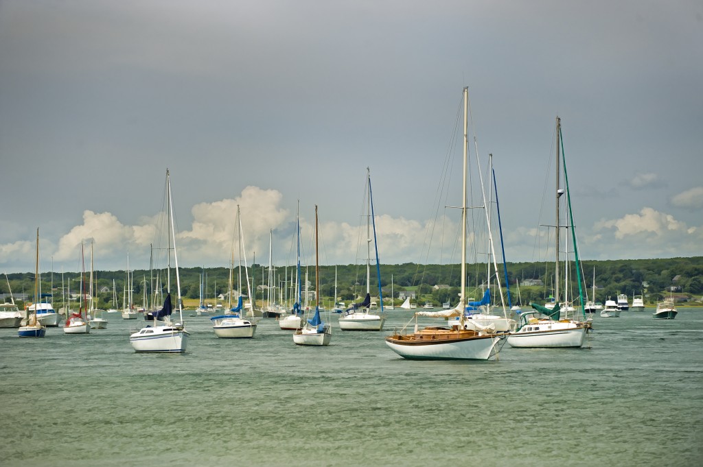 Sailboats Westport Harbor